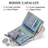 FALAN MULE Small Women Wallet Leather RFID Blocking Bifold Small