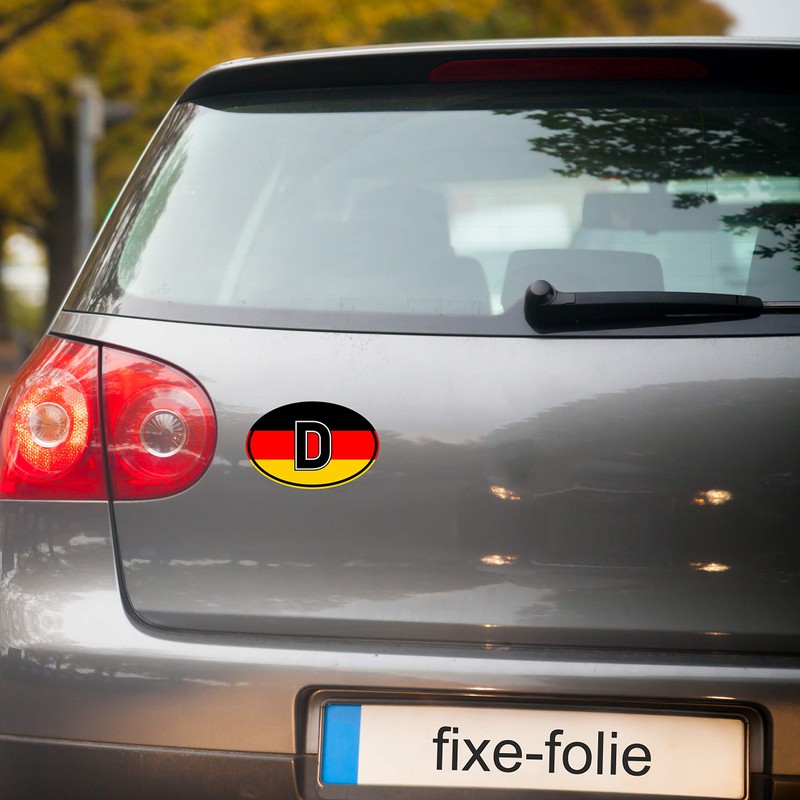 Generisch Sticker Country Number Plate Germany | Sticker | Flag