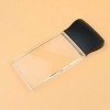 Whoamigo Pocket Rectangular Magnifying Glass 2X Handheld Magnifier with 3