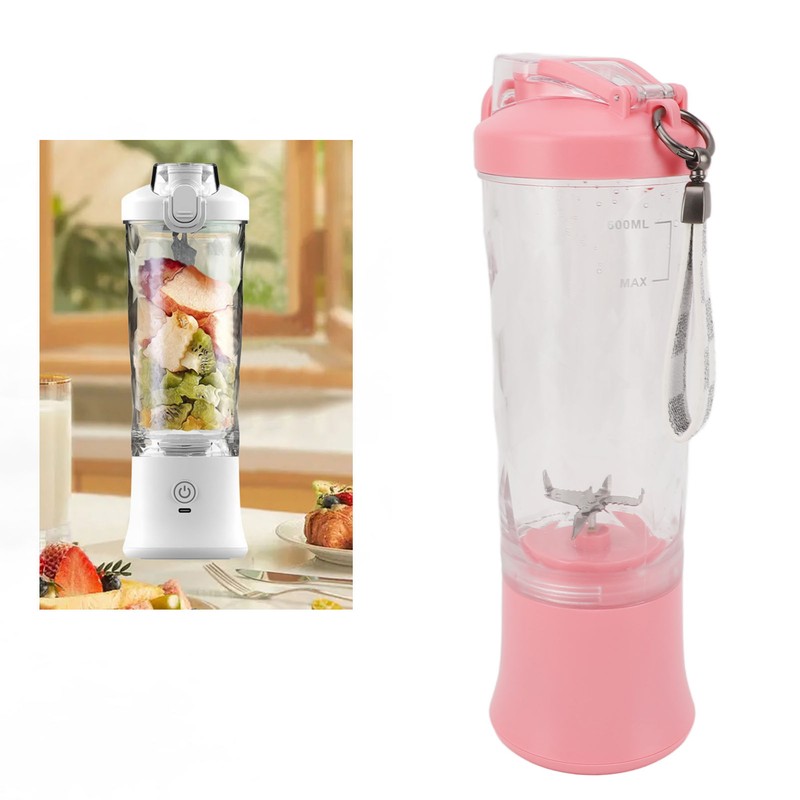 Portable Blender 600ml 2 Modes 150W 18000RPM USB Rechargeable 4000mAh