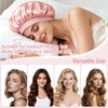 Heatless Curlers Set, Heatless Curls Overnight, Silk Shower Cap -