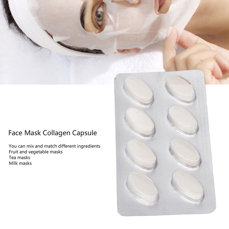 32pcs Collagen Mask Effervescent Tablets for Facial Mask Maker Machine
