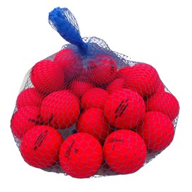 Golf Ball Planet Trufeel Matte Red Used Golf Balls 4A/Near Mint (24 Pack)