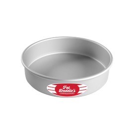 Fat Daddio's Anodized Aluminum Round Cake Pan, 8 x 2 Inch