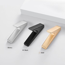 Row of Hooks for Wall Hook Gold, 5 Individual Square Back Pole Gold Coat Hooks Brass, Large Antique Brass Coat Hooks, Heavy Duty Brass Cup Coat Hooks, Screw in Door Hooks for Interior Doors