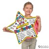 Star Student Poster- 30 Color Your Own Activities - Classroom