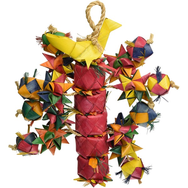 Planet Pleasures Tower Bird Toy, Large