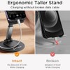 Base para Celular, Soporte para Telefono, Porta Celular Escritorio Plegable
