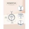 WINNICACA Nurse Gifts Nursing Necklace Sterling Silver Nurse RN Angle