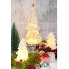 Eldnacele Musical Light-up Glitter Christmas Tree, Christmas Tree Shaped Singing
