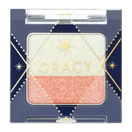 Integrate Gracie Finger Paint Gradient Eyeshadow, OR1, Mint Orange, 0.08 oz (2.2 g)