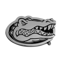 FANMATS 14812 Florida Gators 3D Chrome Metal Auto Emblem