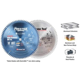 Amana Tool - 510801C Electro-BLU Carbide Tipped Aluminum & Non-Ferrous Metals 10" Di