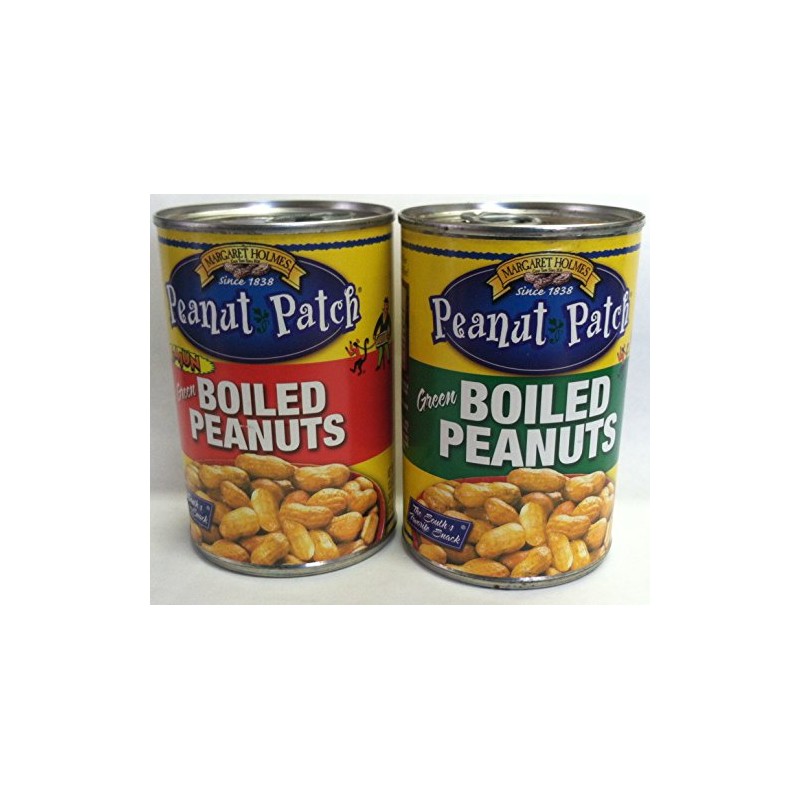 Peanut Patch Green Boiled Peanuts and Cajun Green Boiled Peanuts