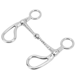 Zerodis Boca de Filete de Caballo Boca de Caballo PráCtica de Acero Inoxidable para Granja Accesorios para Caballos Freno Caballo Alicates para Equitación