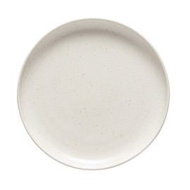 Casafina Ceramic Stoneware 9'' Salad Dessert Plate - Pacifica Collection, Vanilla | Microwave & Dishwasher Safe Dinnerware | Food Safe Glazing | Restaurant Quality Tableware