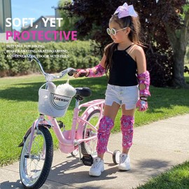 Simply Kids Knee Pads for Kids I Kids Knee and Elbow Pads for Kids 5 8 I Kids Knee Pads I Toddler Knee Pads I Protective Gear Set for Kids Boys Girls Child Children Ice Skating Bike Roller Skateboard