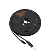 Reality Leuchten R65573102 LED Strip Rush Plastic Black with 10.5