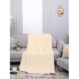 MinkThrows Luxury Super Soft Faux Fur Fleece Blanket Throws for Double & King Size Sofa Beds - Easy-Care Comfort