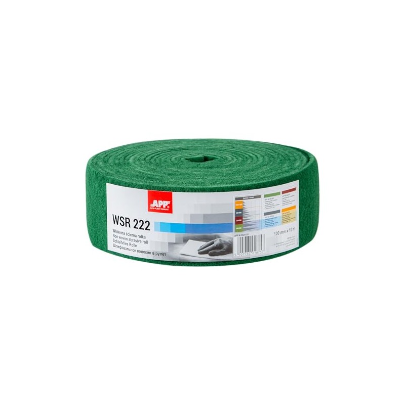 APP WSR 222 Sanding Fleece Roll, 100 mm x 10