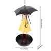 Bird Feeder Decorative Resin Bird Feeder for Courtyard Garden Tree