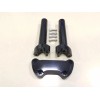 Unbranded Black 6" Handlebar Risers Top Clamp For Harley 1"