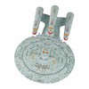 EAGLEMOSS Ship Number USS Enterprise NCC-1701-D 13 cm