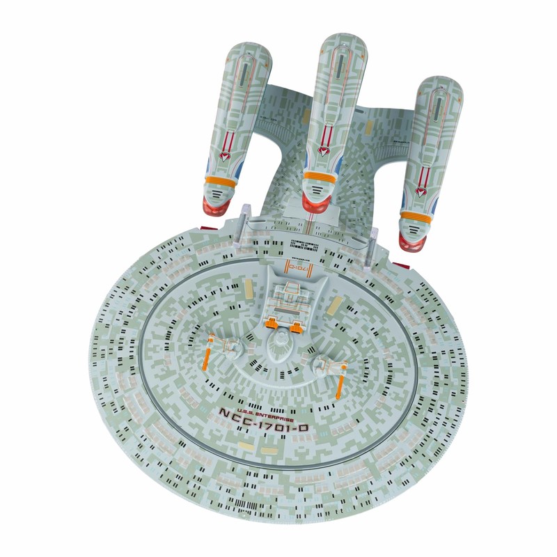 EAGLEMOSS Ship Number USS Enterprise NCC-1701-D 13 cm