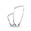 WJSYSHOP Foot Shape Cookie Cutter