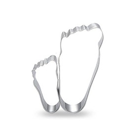WJSYSHOP Foot Shape Cookie Cutter
