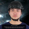 FAST Lightweight Rail Helmet Protective Goggles Version MH Tactic for