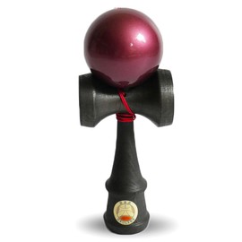 New in 2024 [Japan Kendama Association Certified] Adult Kendama, Made by Yamagata Koubo, Original Black x Red, Competition Kendama