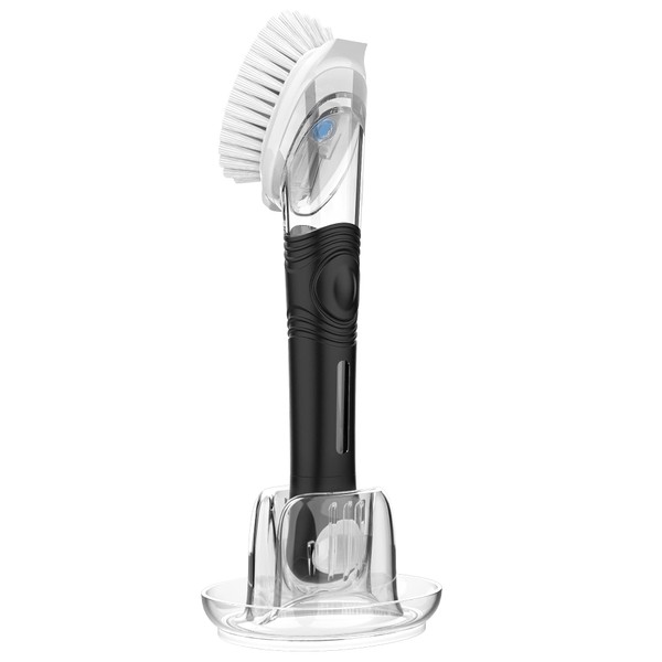 MR.SIGA MR.SIGA Soap Dispensing Dish Brush Storage Set, Kitchen Brush