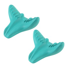 Neck and Shoulder Relaxer, Portable Cervical Neck Stretcher, Neck Posture Corrector, Pack of 2