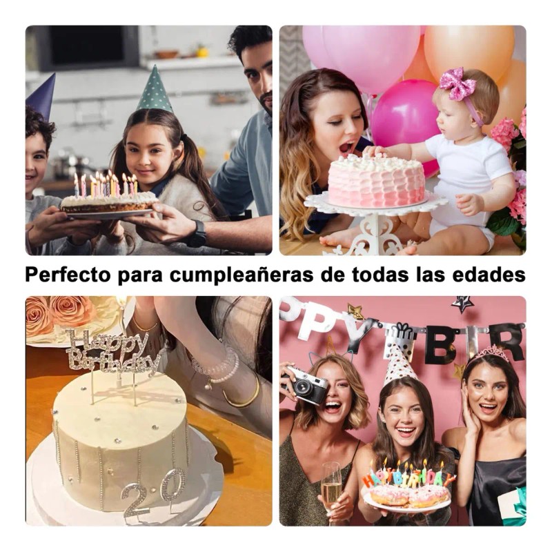 4pz Coronas Y Faja De Feliz Cumpleaños Regalos De Cumpleaños