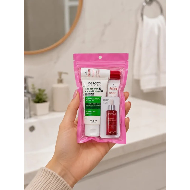 Kit Capilar Mini 4 Piezas Tamaño Muestra Rutina Cabello