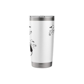 Microphone Poetry Slam Podcast Colorsplash Singer Stainless Steel Insulated Tumbler