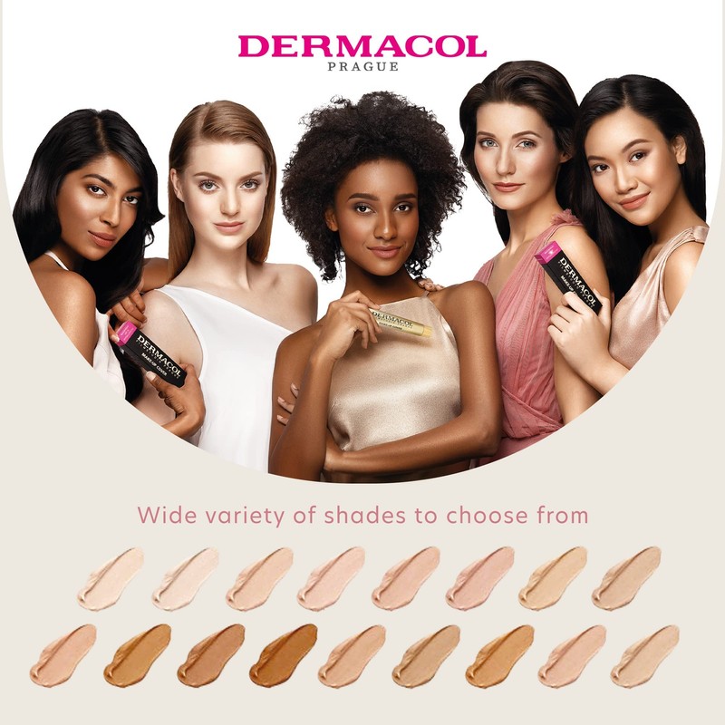 Dermacol - Mini Full Coverage Foundation 13g, Liquid Makeup Matte