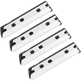 Zwilling Replacement Blades for Facial Hair Razors (Pack of 4), Stainless Steel