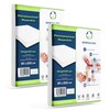 Sensalou Incontinence Mattress Protector Mattress Cover Sheet Waterproof, White, 90