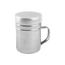 Thyonta Stainless Steel Powder Shaker with Handle and Dustproof Lid for Distribute Powder in Kitchen Restaurant Coffee House for Baking Cooking Coffee Preparation