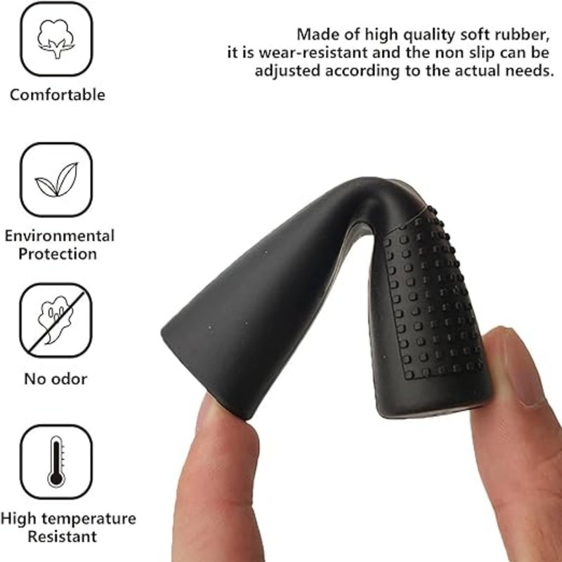 4Pcs Motorcycle Rubber Gear Shift Cover Shifter Shoe Boot Protector