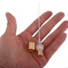 FOMIYES 10Pcs Golden Mini Spray Nozzle for Perfume Bottles, 13Mm
