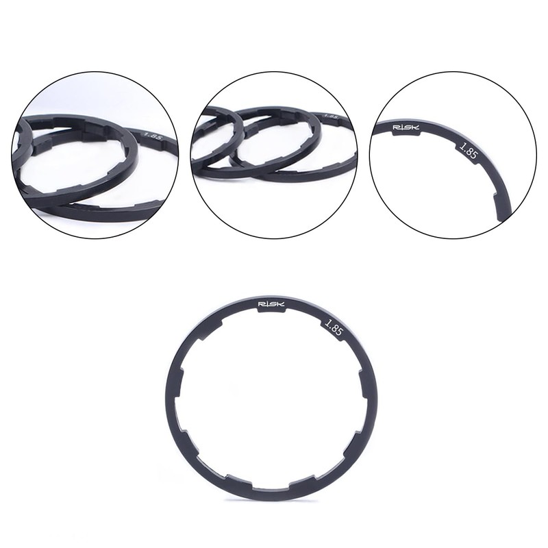 Luckious Bicycle Flywheel Freewheel Washers - 3 PCS Aluminium Alloy