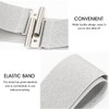 MESU Women Wide Strechy Waist Belt Elastic Waistband for Dresses