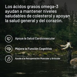 Momentous Omega-3 1500 mg suplemento diario de aceite de pescado con EPA y DHA – Certificado NSF para deporte