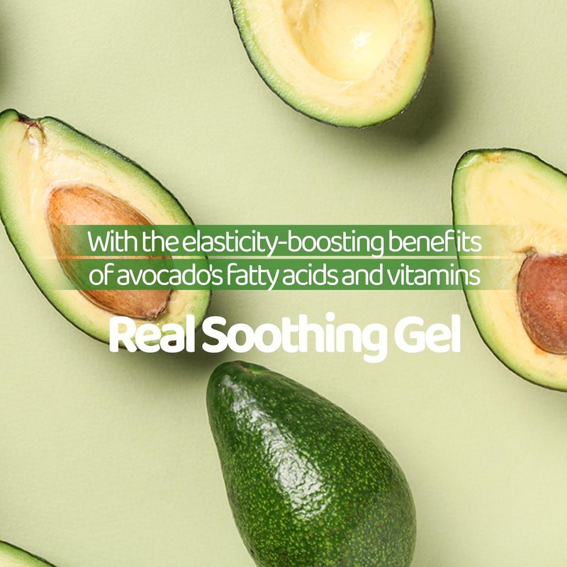 by.H Avocado Soothing Gel (30 PCS) - Nutrient-Rich Moisturizer for