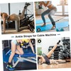 WOONEKY Gym Ankle Strap for Cable Machine Dumbbell Ankle Strap