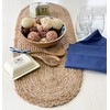 Chardin home Jute Braided Oval Table Runner | Boho Table
