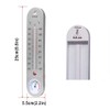 LittleGood Thermometer Indoor with Humidity – 9.8 inch Wall Vertical